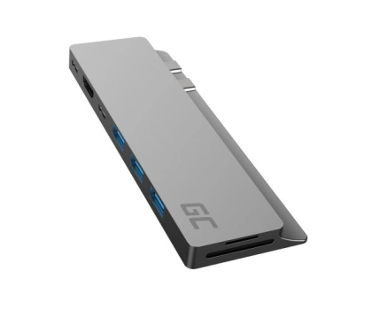 Akcesoria Green Cell USB-C - Thunderbolt3, USB-C, HDMI, PD (Connect60)